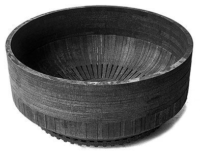 Тигель из УУКМ – carbon-carbon crucible