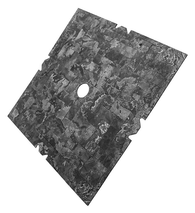 Композитная пластина 960х960х4мм  - carbon-carbon plate 960x960x4mm