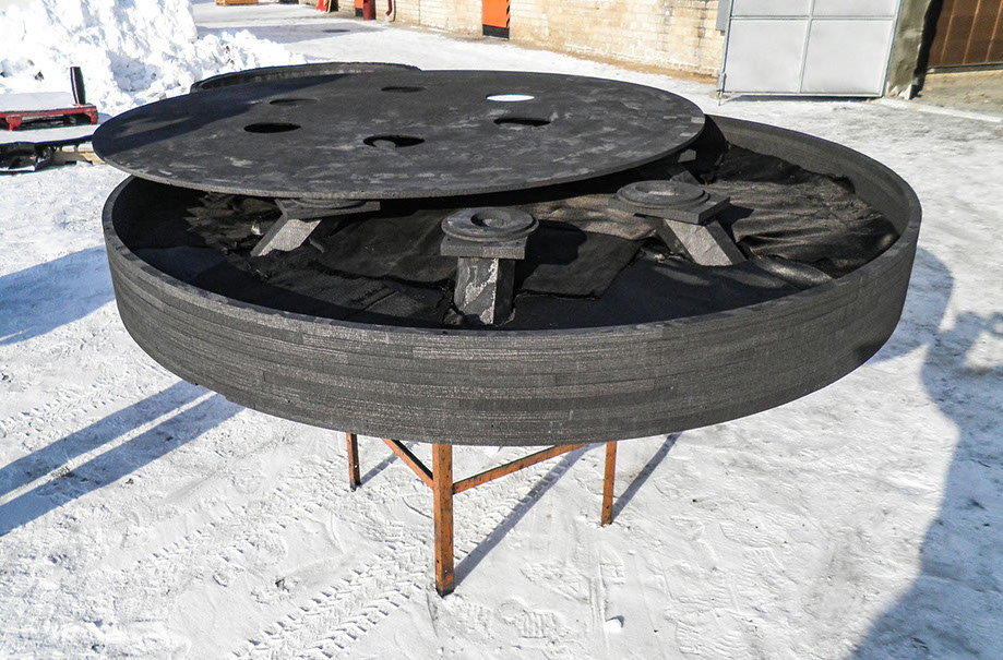 Крышка с нижним экраном - Cover and bottom unit